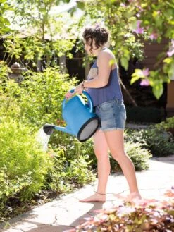 French Blue Watering Can -Garden Tools Shop 06341 1341 tif