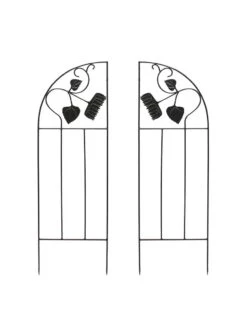 Garden Tools Shop 13 Achla Designs Sunflower Trellis Side Panels, Set Of 2