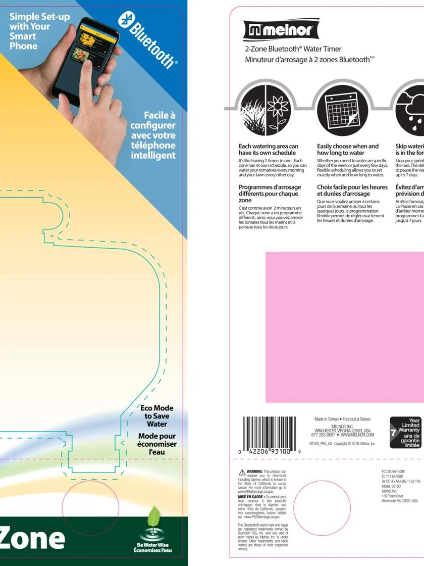 Bluetooth Water Timer, 2-Zone 2 Bluetooth Water Timer, 2-Zone - Image 2