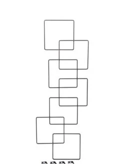 Building Blocks Wall Trellis, 45" -Garden Tools Shop 8610183 3933 tif