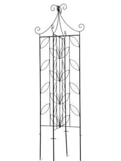 4 Sided Leaf Obelisk, 72" 5 4 Sided Leaf Obelisk, 72" -Garden Tools Shop 8611658 3774 tif