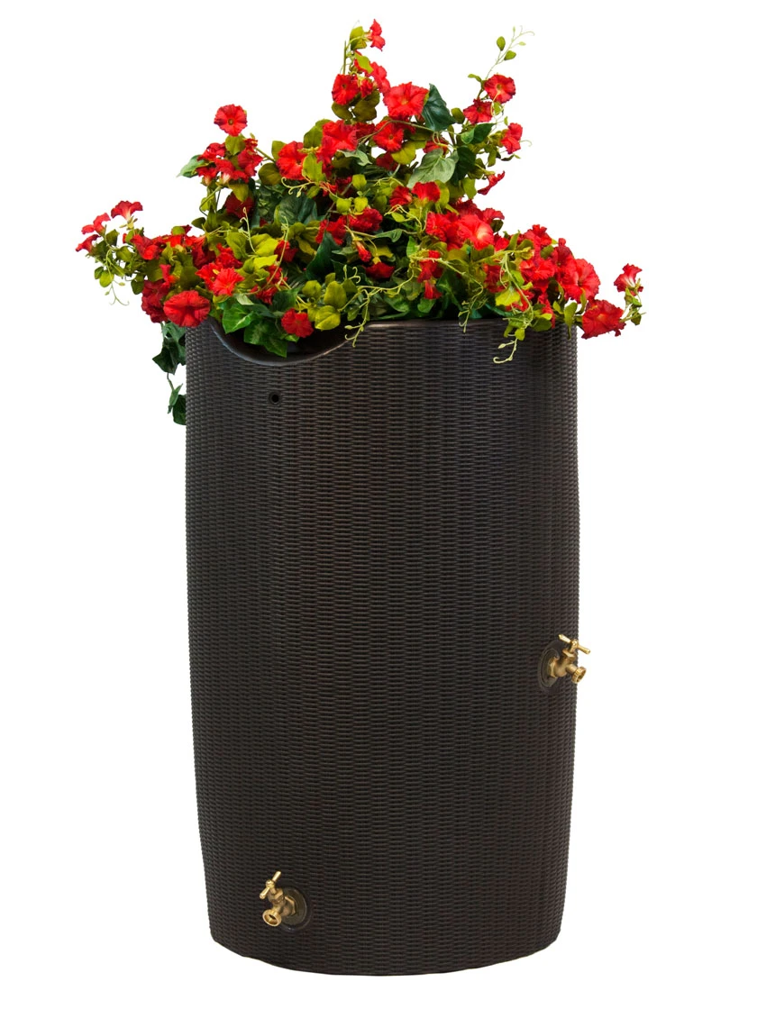 Impressions Bali 50 Gallon Rain Saver - Planter Top 1 Impressions Bali 50 Gallon Rain Saver - Planter Top