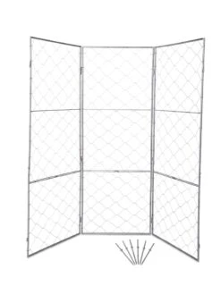 Chicken Wire Pea Trellis 13 Chicken Wire Pea Trellis -Garden Tools Shop 8612718 0050