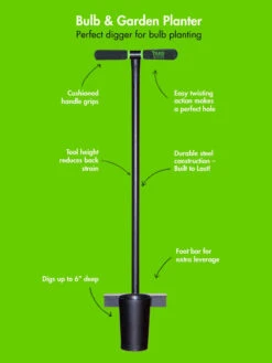 Yard Butler® Long Handled Bulb Planter -Garden Tools Shop 8613157 03v