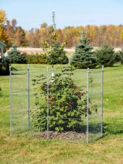 Tall Chicken Wire Critter Fence Extension Panel, Set Of 2 17 Tall Chicken Wire Critter Fence Extension Panel, Set Of 2 -Garden Tools Shop 8613260 0030 1