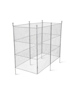 Tall Chicken Wire Critter Fence With Gate 20 Tall Chicken Wire Critter Fence With Gate -Garden Tools Shop 8613260 6053