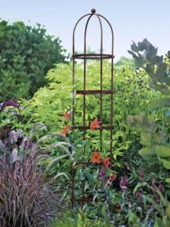 Jardin Round Obelisk, 7' -Garden Tools Shop GS39530 02 tif